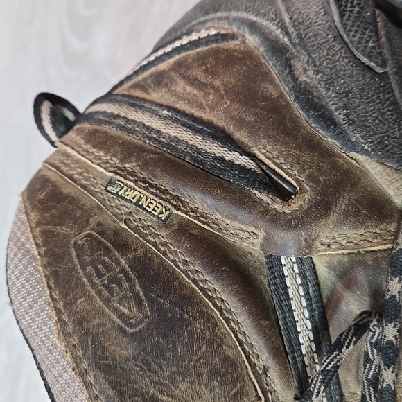 Keen Mens Dry High Top Leather Sneakers shoes sz 9 - Picture 12 of 13